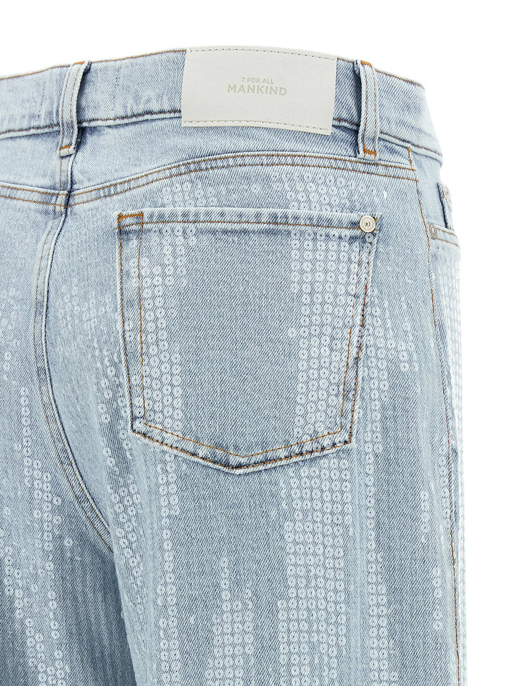7 For All Mankind Lotta Jeans - Celeste | 5942e1558f19bcf63699e33fbc4ce0adbee54e4b