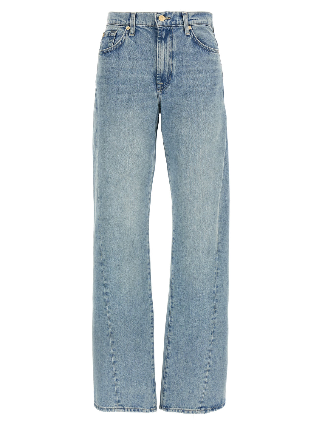 7 For All Mankind Twisted Tess September Jeans - Celeste | 35fa54d4175d394539c7069d7662c82663150e99