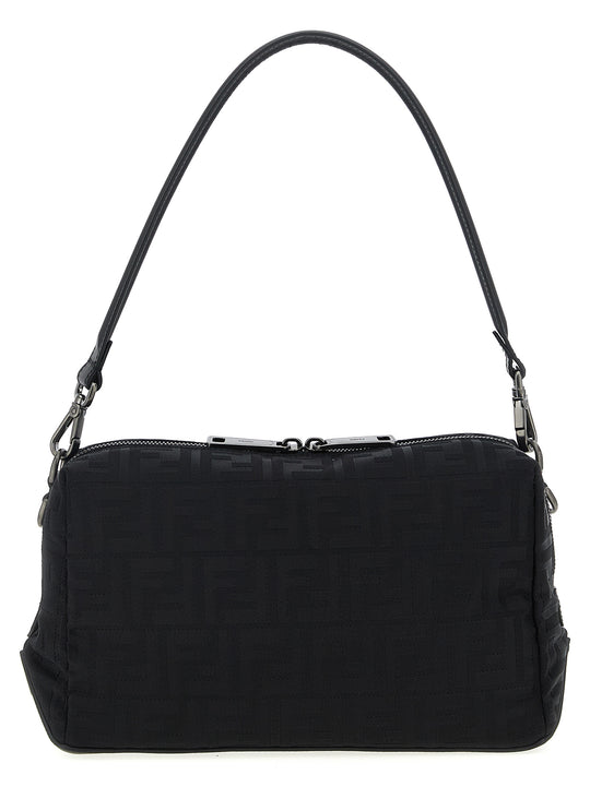 Fendi Lui Medium Squared Ff Borse A Spalla E Tracolla Nero