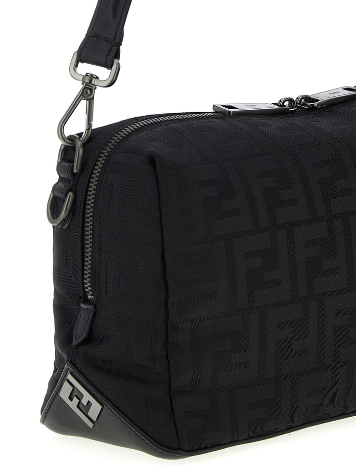 Fendi Fendi Lui Medium Squared Ff Borse a Spalla e Tracolla - Nero | 9e92a59f13a78609f1e58287fda9569b181fb728