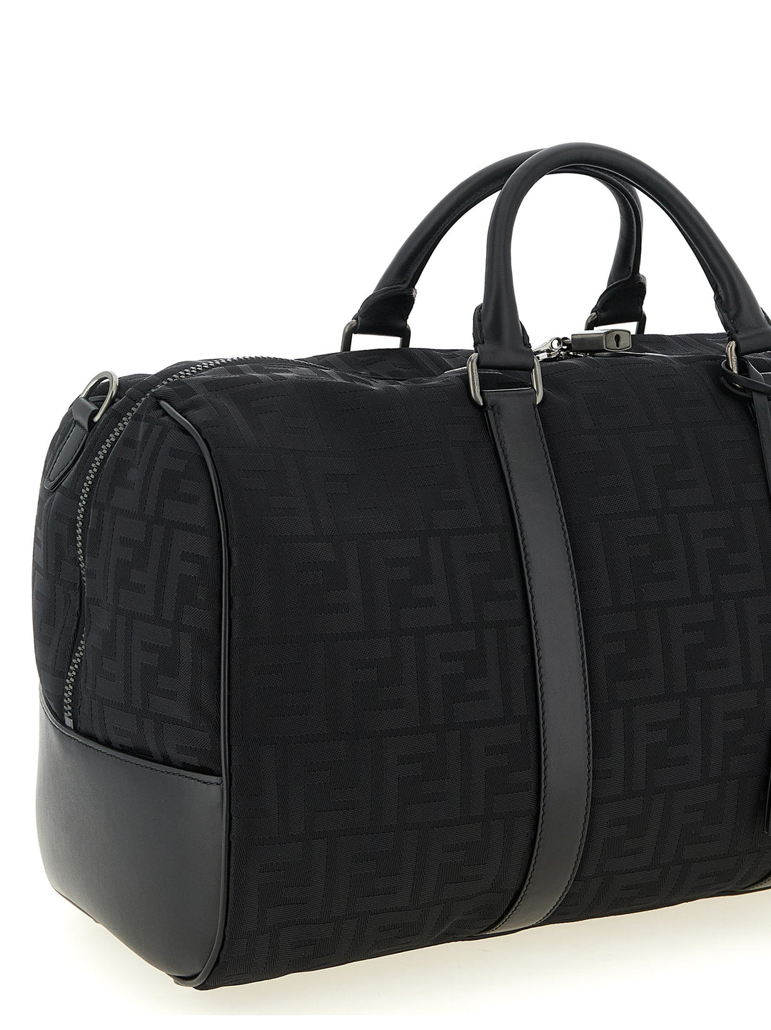 Fendi Medium Ff Duffel Bag Casa e Lifestyle - Nero | 98b0af248b608eb6998a2323afd061ff07eeff68