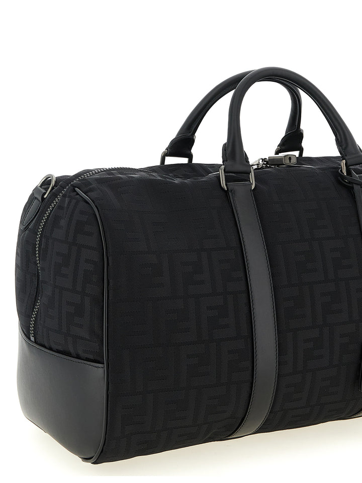 Fendi Medium Ff Duffel Bag Casa e Lifestyle - Nero | 98b0af248b608eb6998a2323afd061ff07eeff68