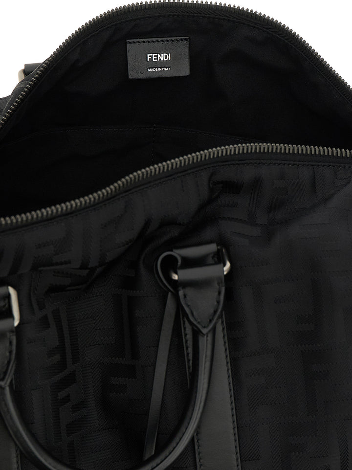 Fendi Medium Ff Duffel Bag Casa e Lifestyle - Nero | 0cba7c142fa1e636c8e959a55f129fe1da88e551