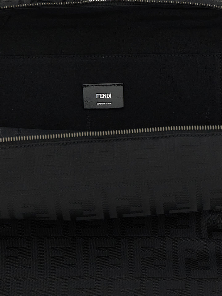 Fendi Fendi Lui Zaini e Valigie - Nero | e67a9100bb360a1275ae065c0ce716eafa3cfa2f