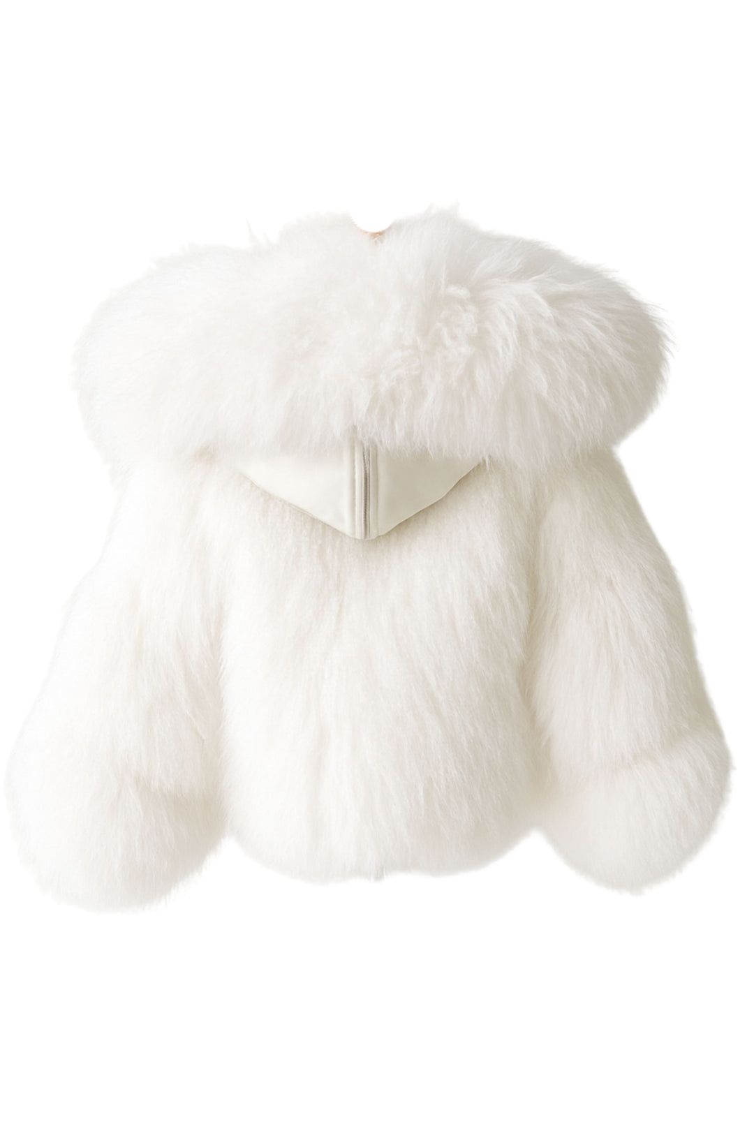 Cappotto Arianna Bianco in mongolia