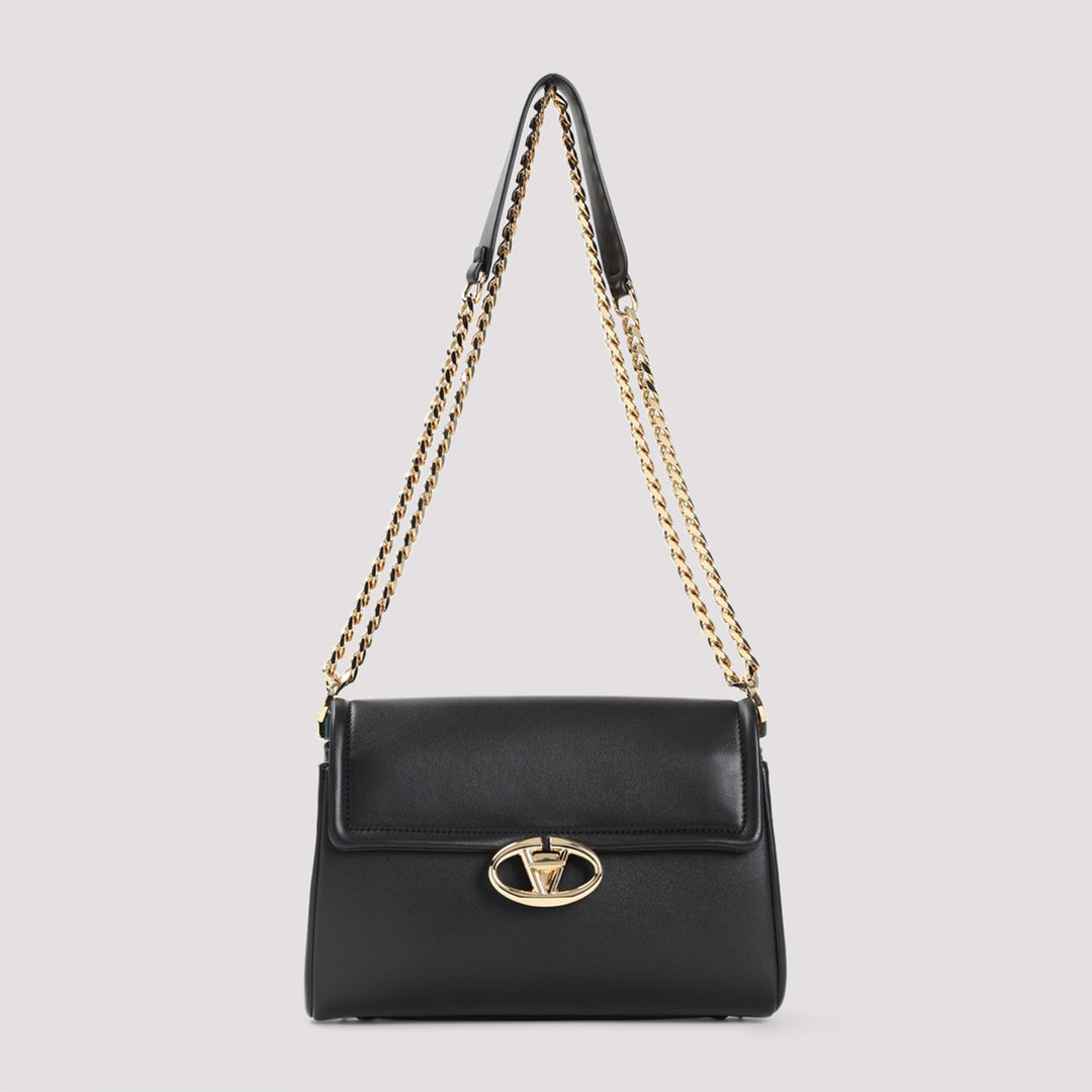 Deluxe Nappa Shoulder Bag Shoulder Bags Nero