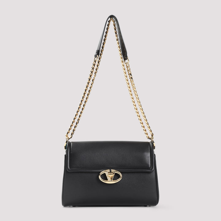 Deluxe Nappa Shoulder Bag Shoulder Bags Nero