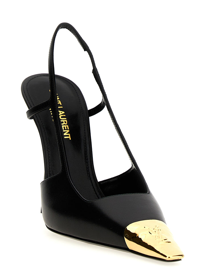 Saint Laurent Jeanne Decollete - Nero | eb1bba8d7fecd3cf6bf4ded8d9661bf8e34e8ee0
