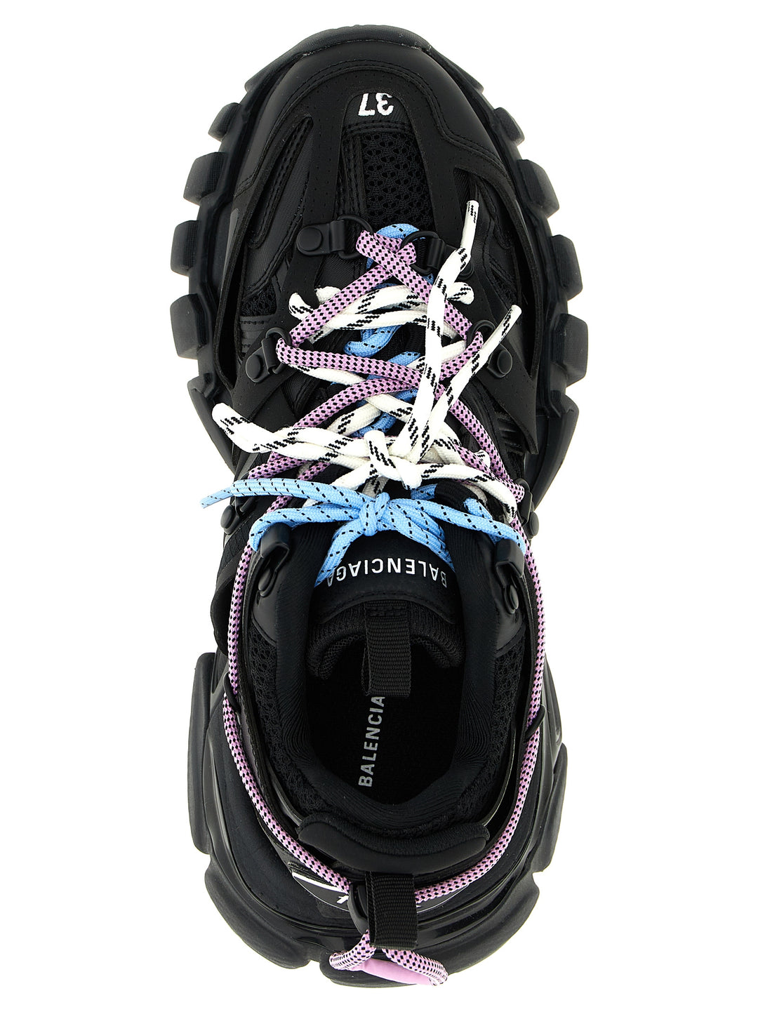Balenciaga Track Trail Laces Sneakers - Nero | 63f76aaf6700bb41c55dc803edfca3efe914083f
