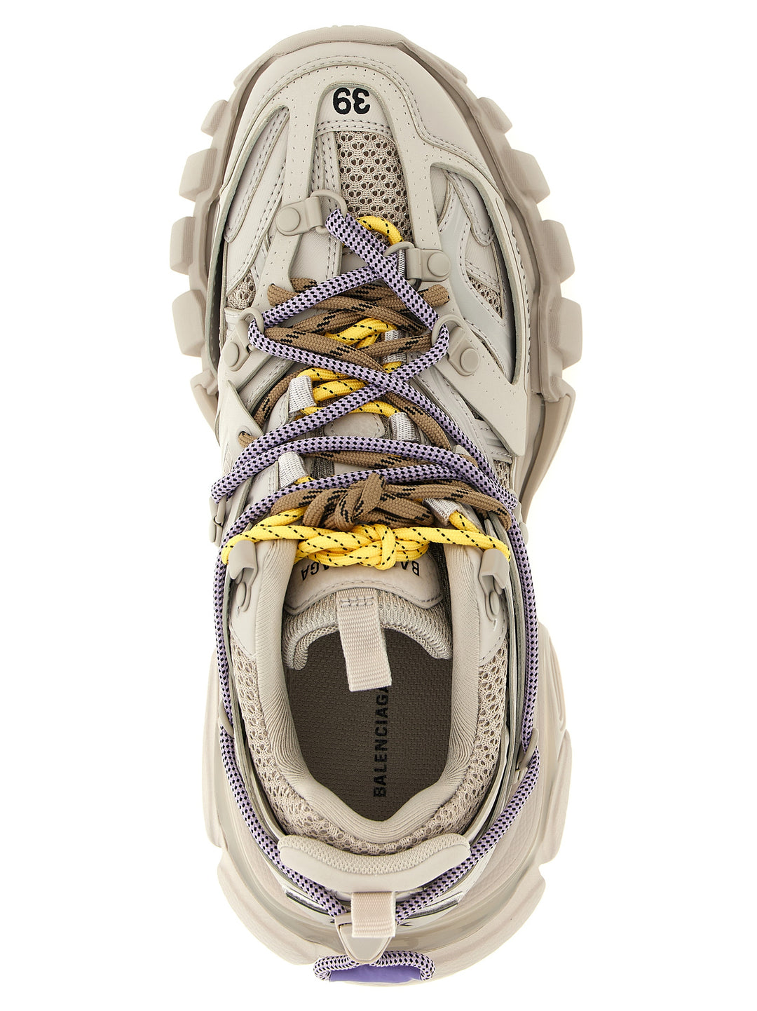 Balenciaga Track Trail Laces Sneakers - Grigio | c68abd42f5eeb877ec113aeb170f5c179d35d966