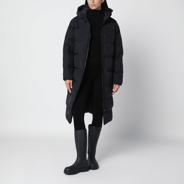 Black Arctic Puffer Padded Parka