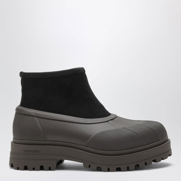 Avan Hybrid W Brown Rubber Boots