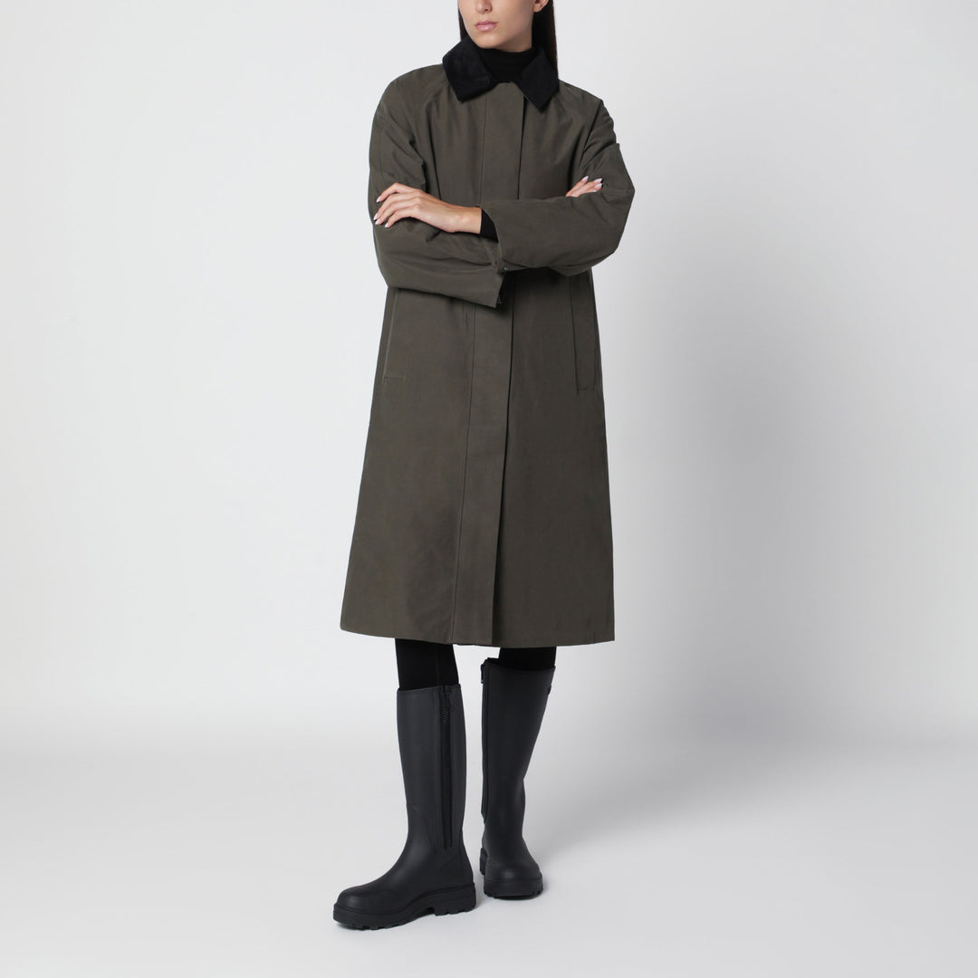 Tretorn Beluga Dawn Coat In Cotton Blend