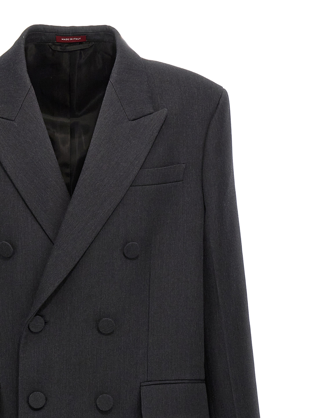 Gucci Double-Breasted Coat Trench e Impermeabili - Grigio | a6a8b782c2b0b1fa35a28abe900a0df6e9cf1b49