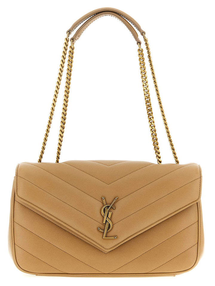 Saint Laurent Loulou Borse a Spalla e Tracolla - Beige | b84e02341baca8d74e3ffe8a453896b71073aaa3
