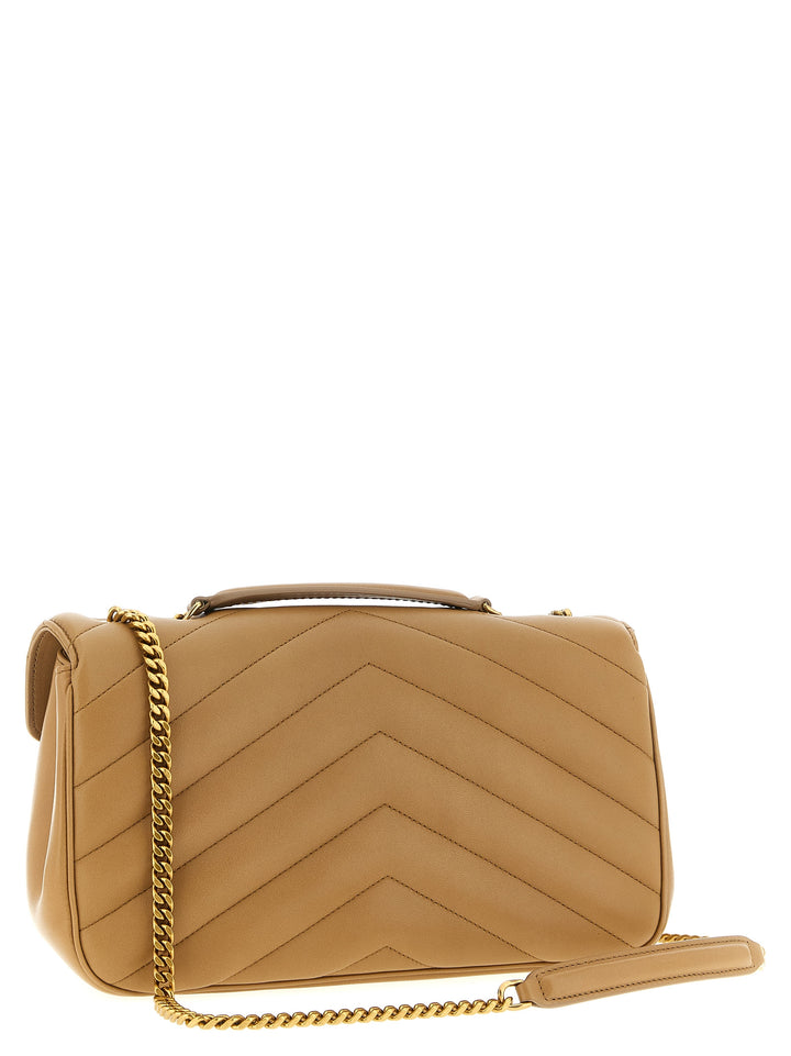 Saint Laurent Loulou Borse a Spalla e Tracolla - Beige | a21da30d059f49870971a3e8eb5b337be2b3c718