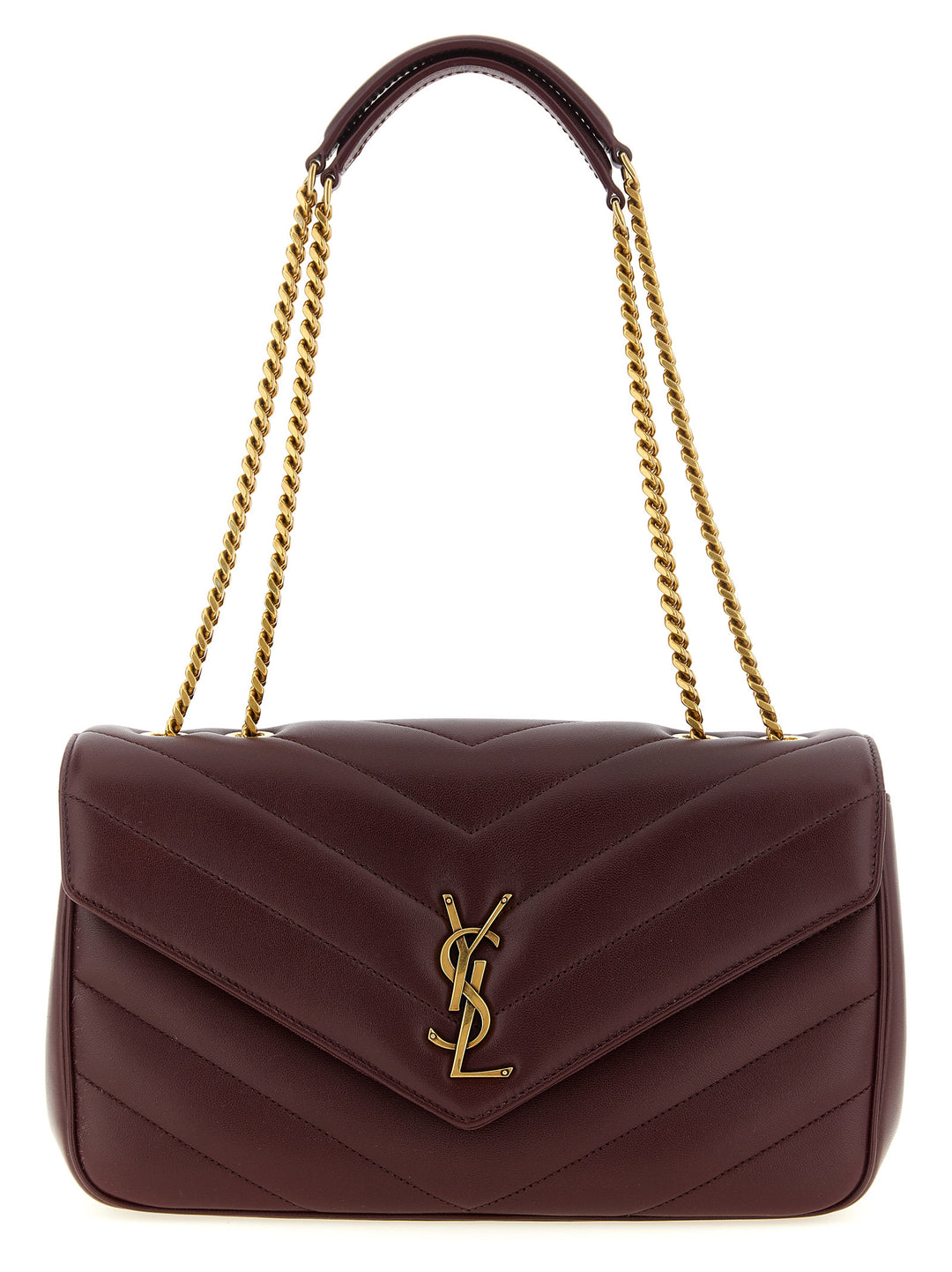 Saint Laurent Loulou Borse a Spalla e Tracolla - Bordeaux | e26fff2b6cc1301e5e135e03ab2279d9109d2edd