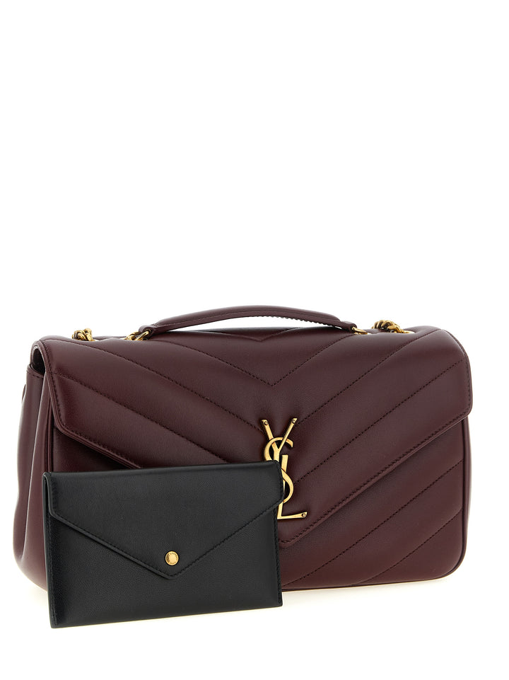 Saint Laurent Loulou Borse a Spalla e Tracolla - Bordeaux | 9ff1e8f8a75946fa6cee4685d54fd688779592ba