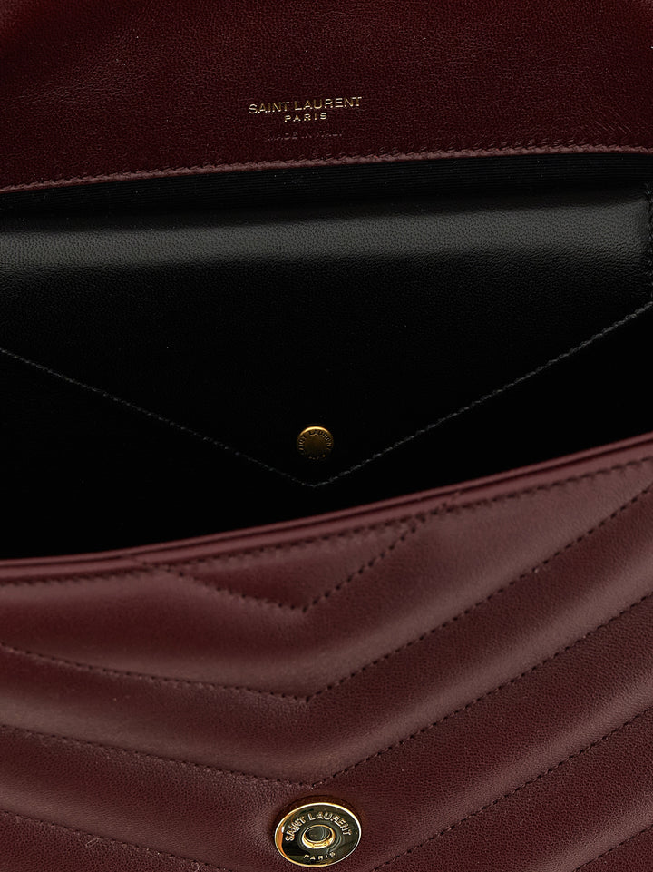 Saint Laurent Loulou Borse a Spalla e Tracolla - Bordeaux | 59cd6dcf790f4780b382d92ac8157a2745b8473e