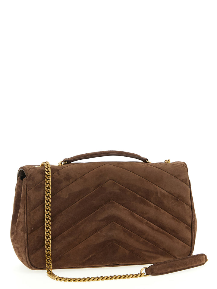 Saint Laurent Lou Lou M Borse a Spalla e Tracolla - Marrone | 766b830df7d5e4e84b266ec5c45ba2411c6867d0