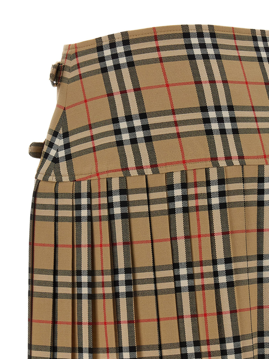 Burberry Kilt Skirt Gonne - Beige | 2bf481358cf72e94864d0beb92b2bbe90d65dd1a
