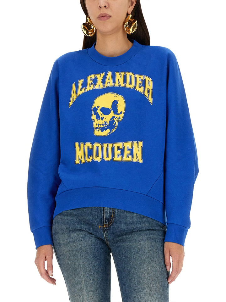 Alexander McQueen Felpe - Blu | Wanan Luxury
