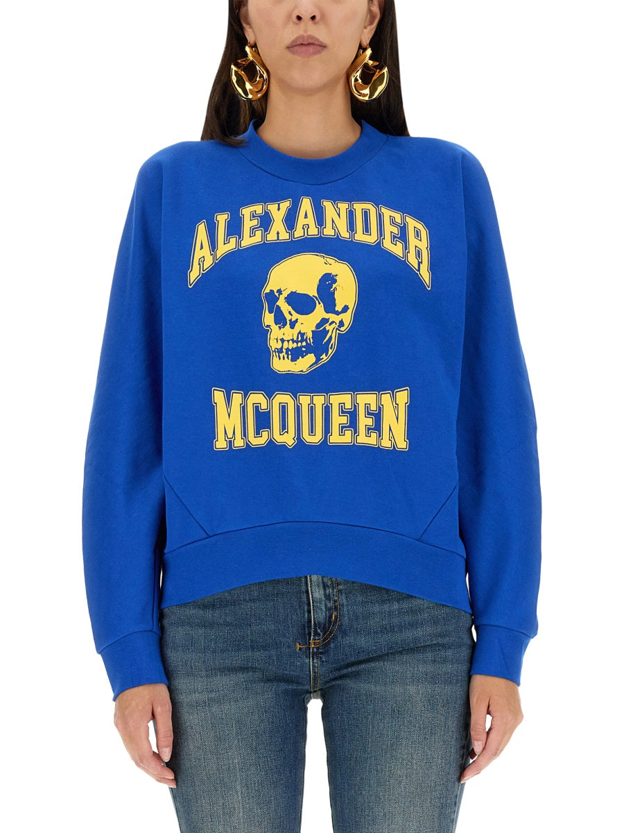 Alexander McQueen Felpe - Blu | Wanan Luxury