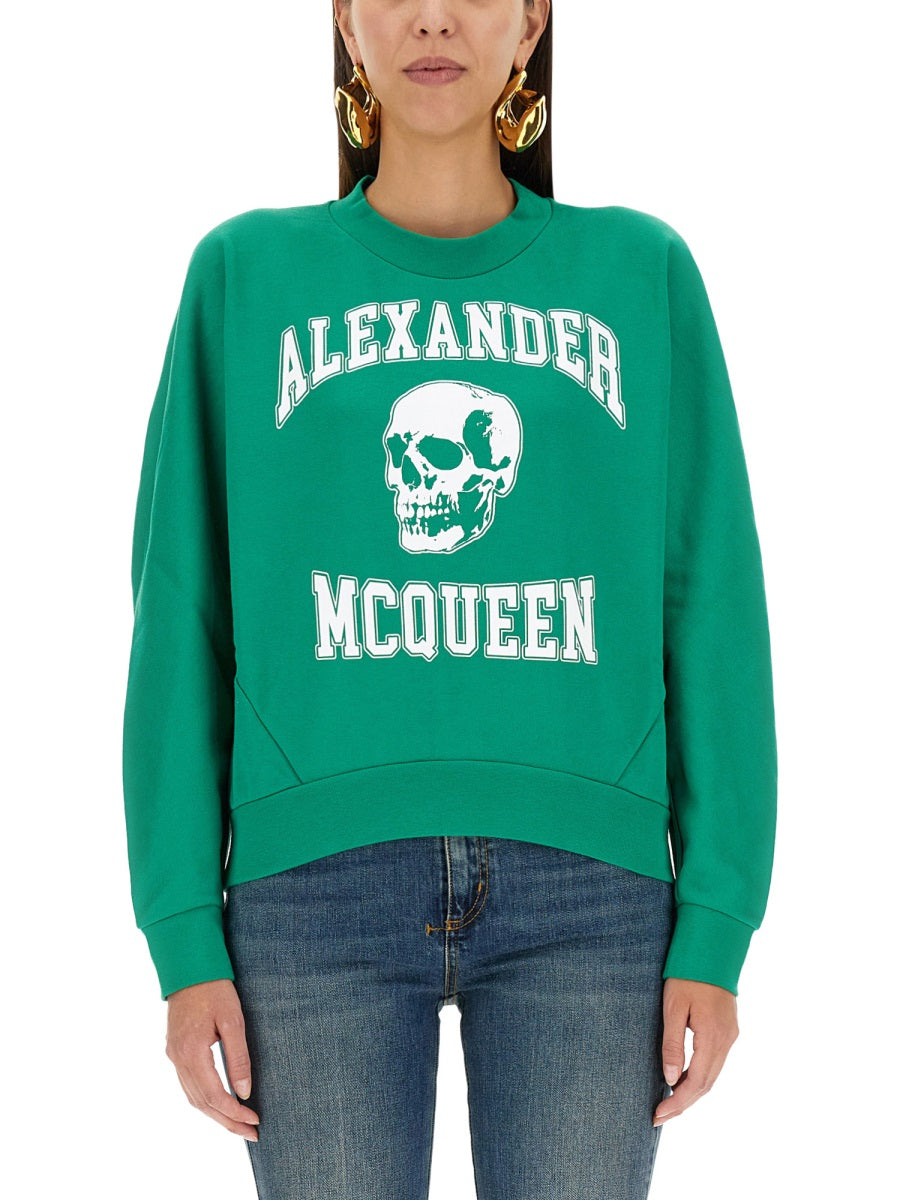 Alexander McQueen Felpe - Verde | Wanan Luxury