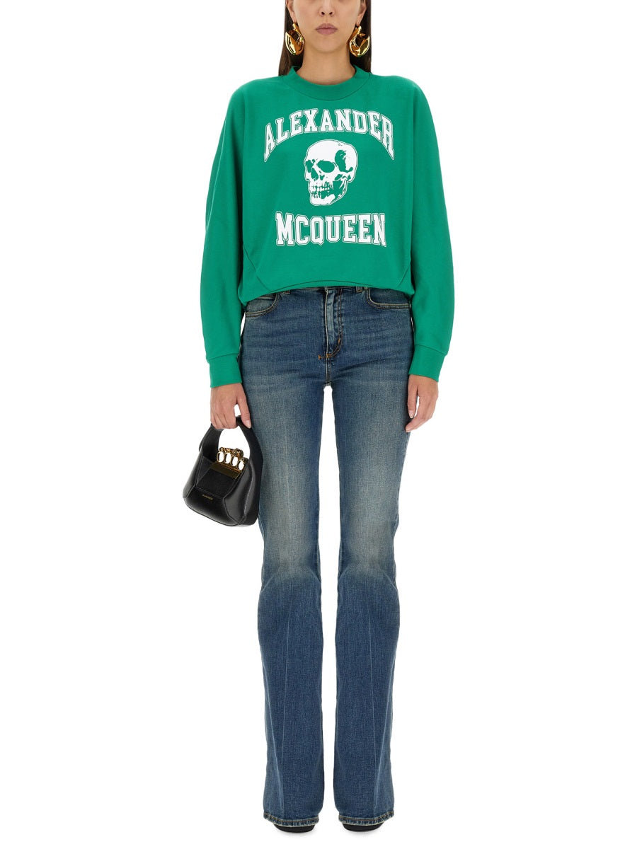 Alexander McQueen Felpe - Verde | Wanan Luxury