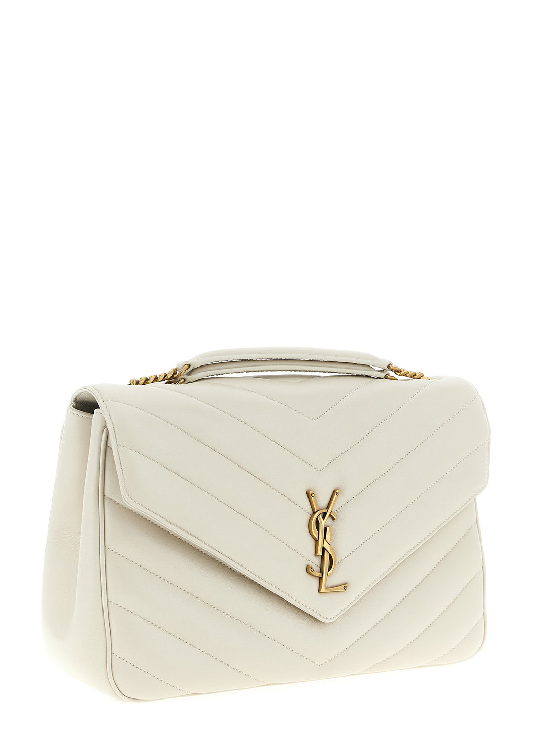 Saint Laurent Loulou Borse a Spalla e Tracolla - Beige | 0305d55e6f8056b94c7edc50d03ee479b901a4cd