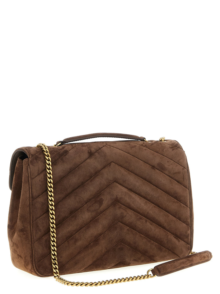 Saint Laurent Loulou Borse a Spalla e Tracolla - Marrone | 0ed5faecc82a0aab45e8f87f437e58493f7ad3f4