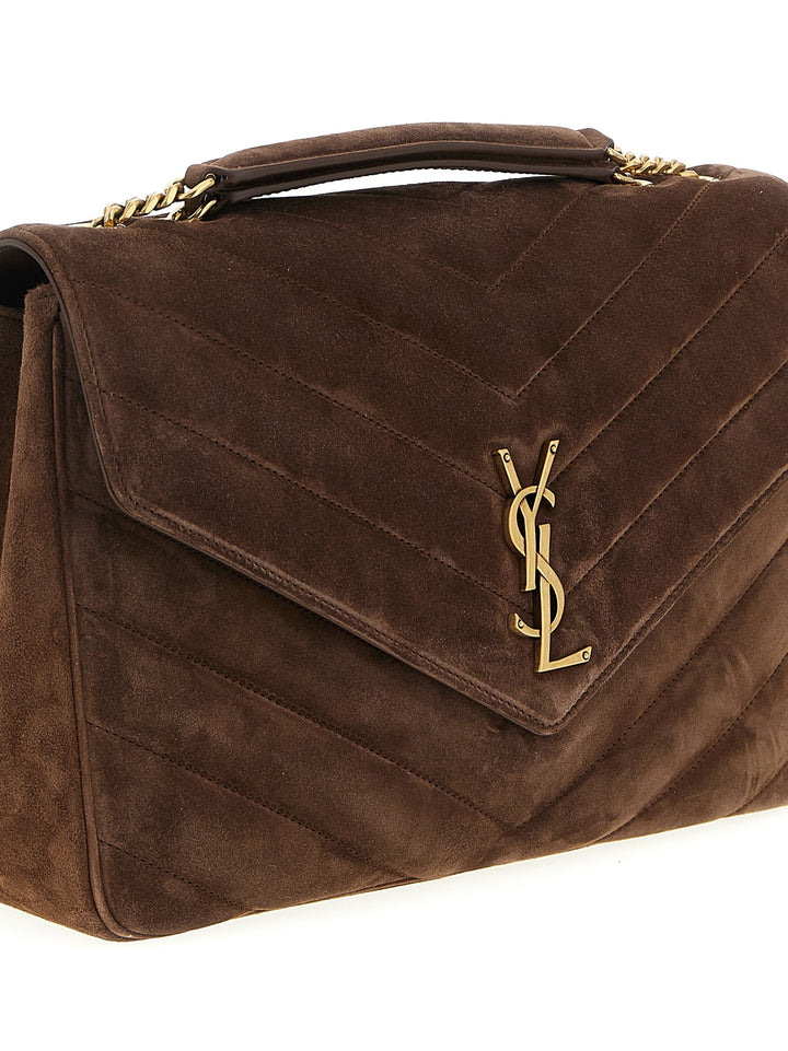Saint Laurent Loulou Borse a Spalla e Tracolla - Marrone | fcbb86f34db1d274b4bc835560876930a16ca5db