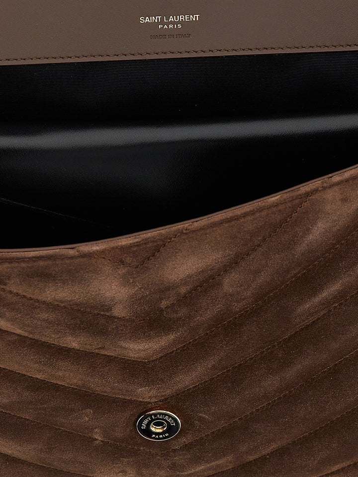 Saint Laurent Loulou Borse a Spalla e Tracolla - Marrone | 3dccb638a183487afab05a1450bbc263566cefb5