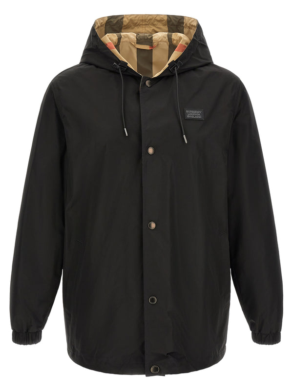 Elmhurst Trench E Impermeabili Nero
