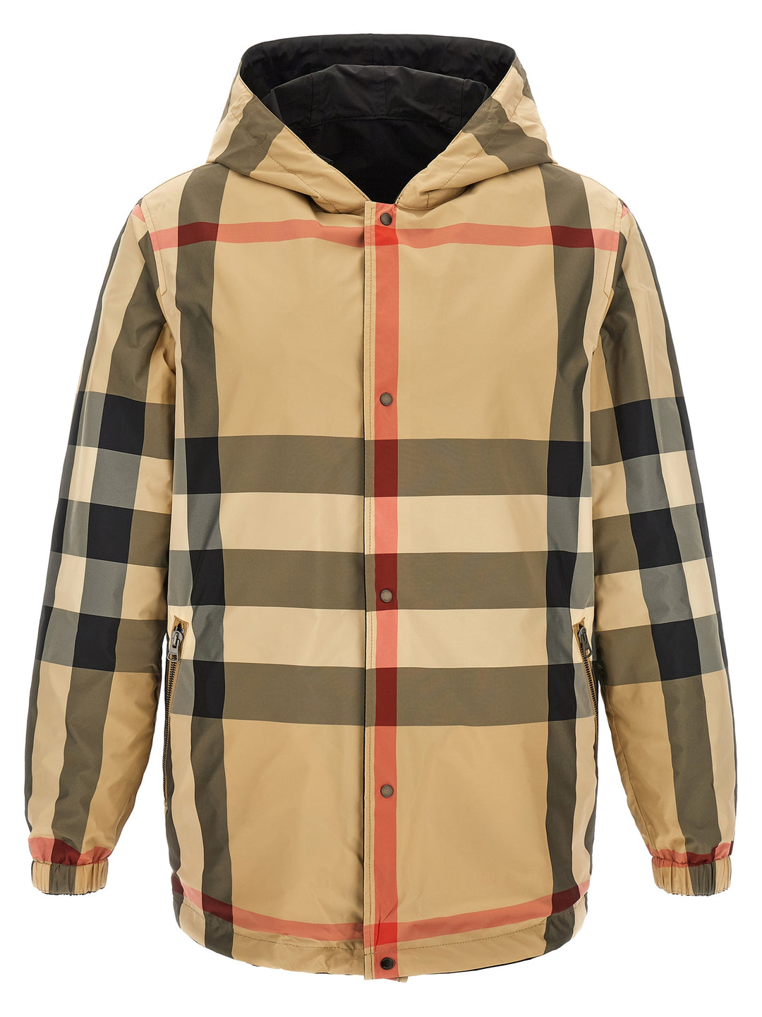 Burberry Elmhurst Trench e Impermeabili - Nero | 08fbfcaca38721aea3d82b8a216e28359f4ba918