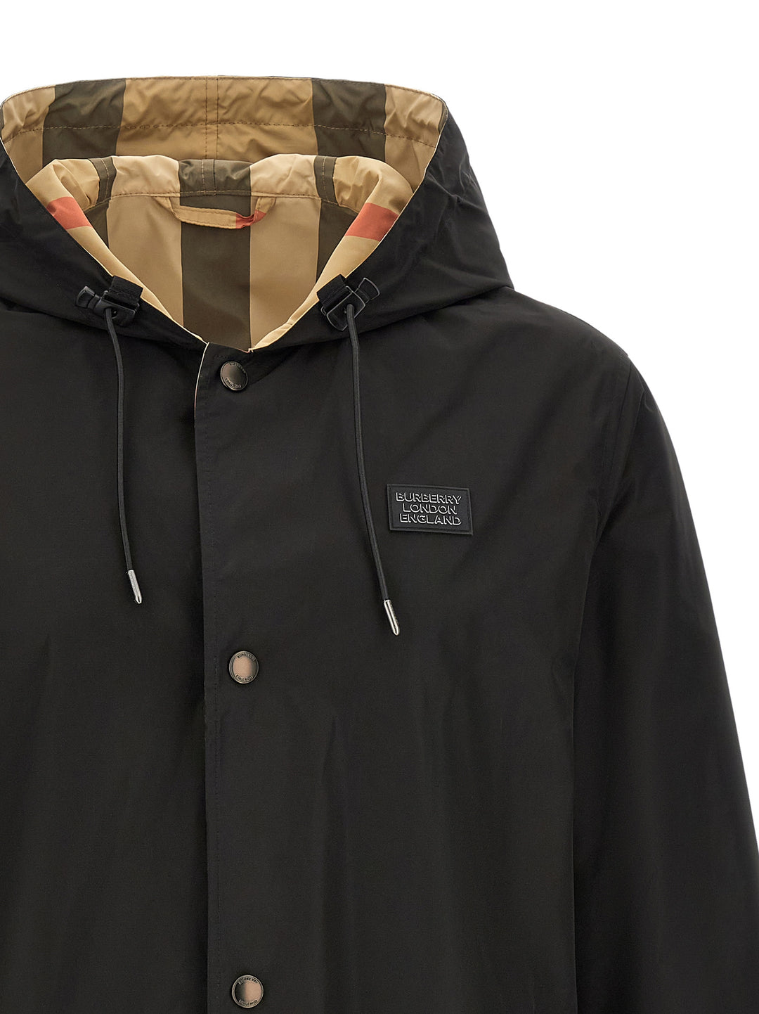 Burberry Elmhurst Trench e Impermeabili - Nero | 5bbb89aecefa3ced5f5bc4c537e24f14c5f33ab3