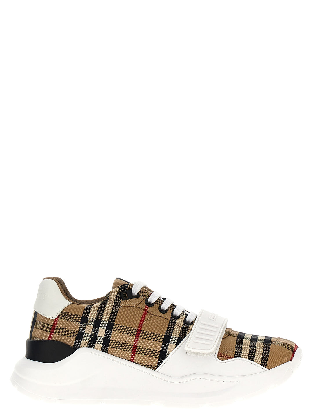 Burberry Check Sneakers - Beige | 4e5628d8df496648fdaa46a4ddb650e58fd88f1c