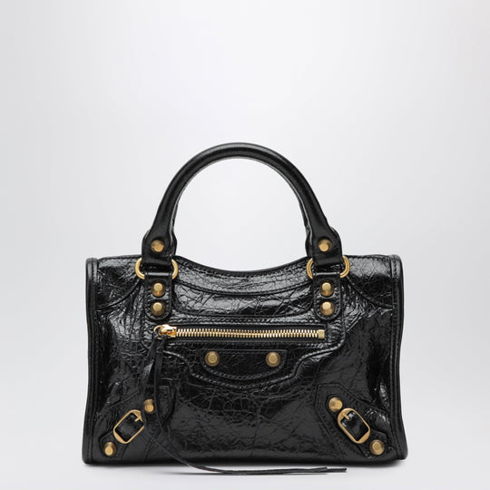 Le City Mini Bag In Black Lambskin