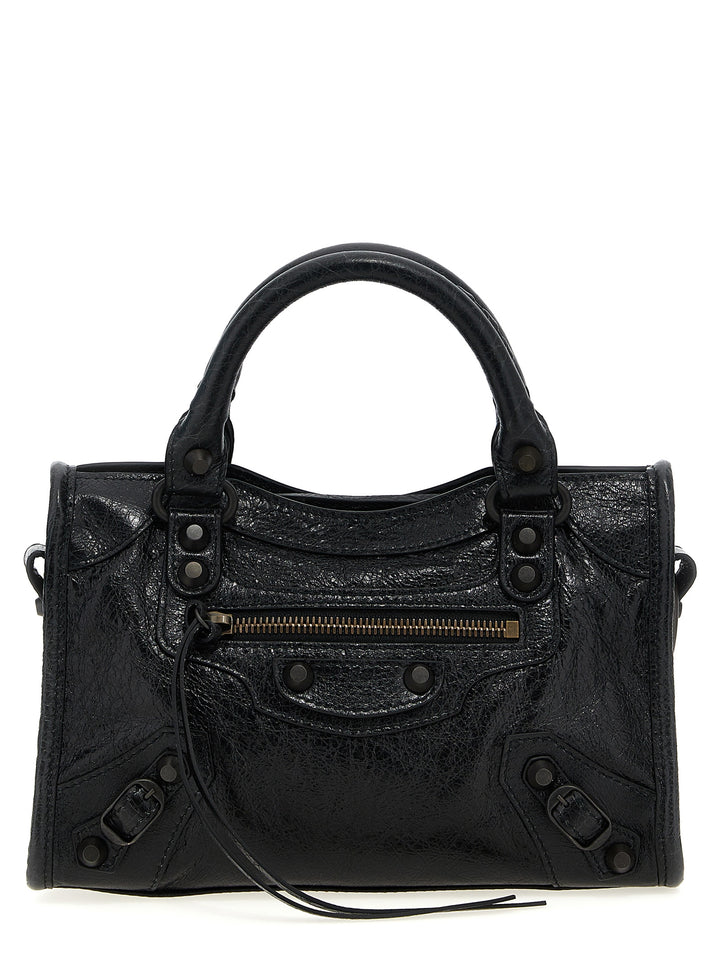 Balenciaga Le City Mini Borse a Mano - Nero | 86f5fb52469dceaa86cb77e627142106330033db