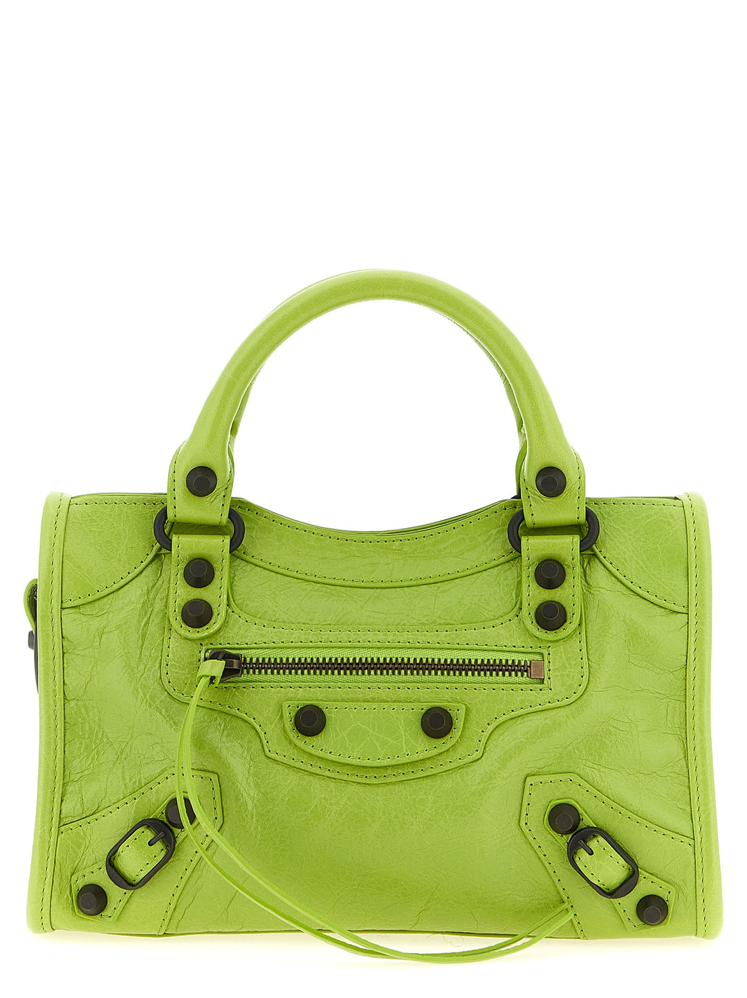 Balenciaga Le City Mini Borse a Mano - Verde | 018d4a51e9902e620a0fb0db9374b6c958ade206