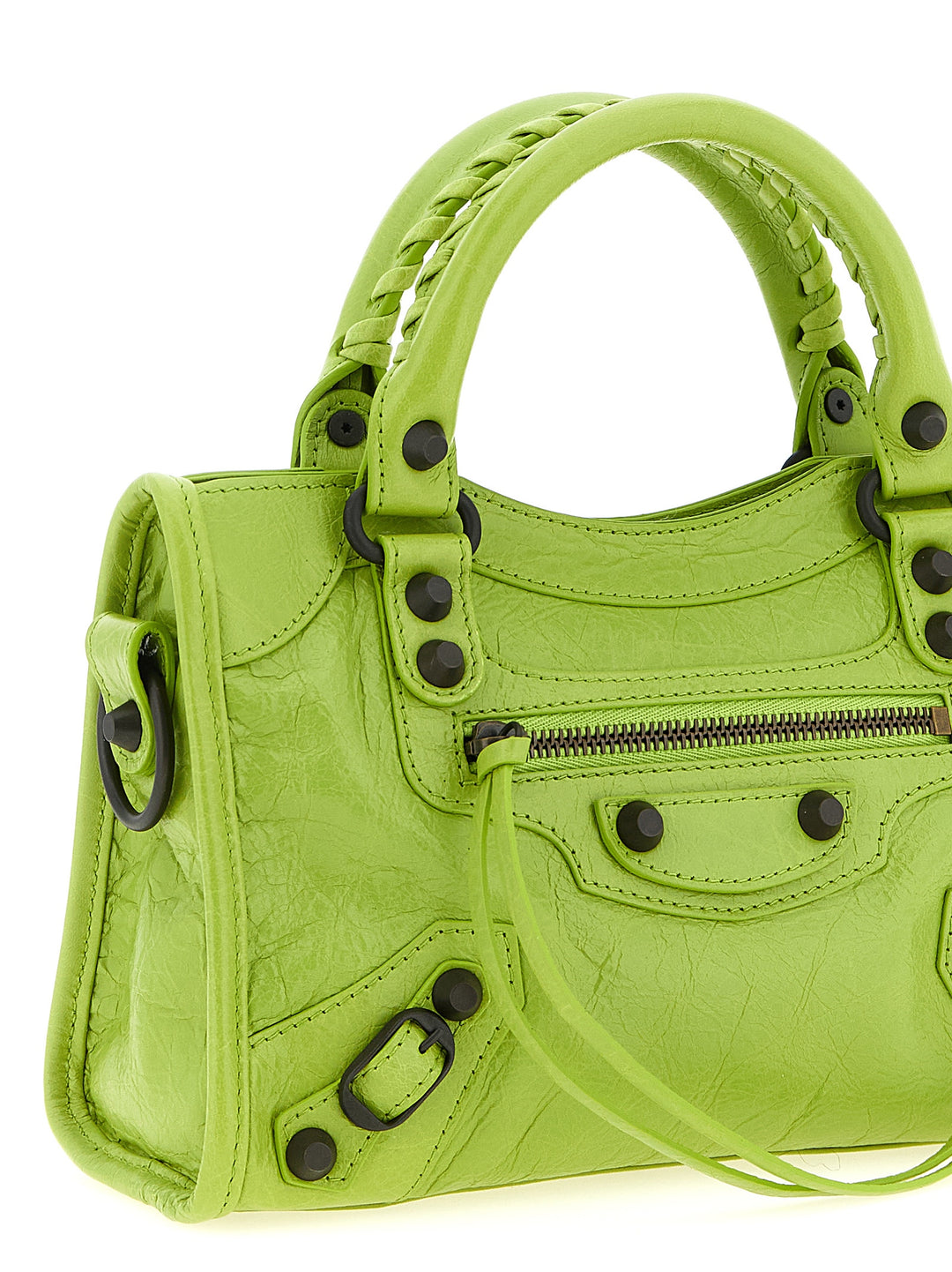 Balenciaga Le City Mini Borse a Mano - Verde | 2e325f5e2b6670c179221bf1ac84a7f06f289428