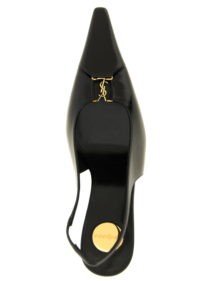 Saint Laurent Babylone Decollete - Nero | 3269258f352201e7f531ab2ba63a202cff36fbb3