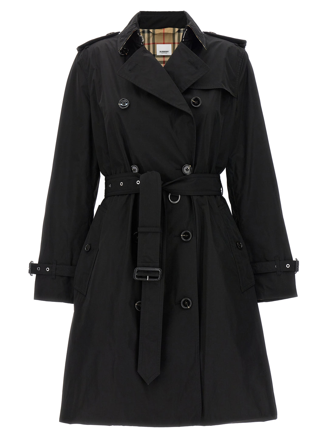 Burberry Kensington Trench e Impermeabili - Nero | ffc0321efa427c11799d68703ca9224a54ea5a08