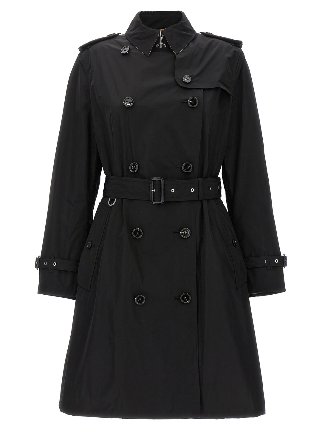 Burberry Kensington Trench e Impermeabili - Nero | 4ad4add7bf14929518ae04d1c7484368e3588c71