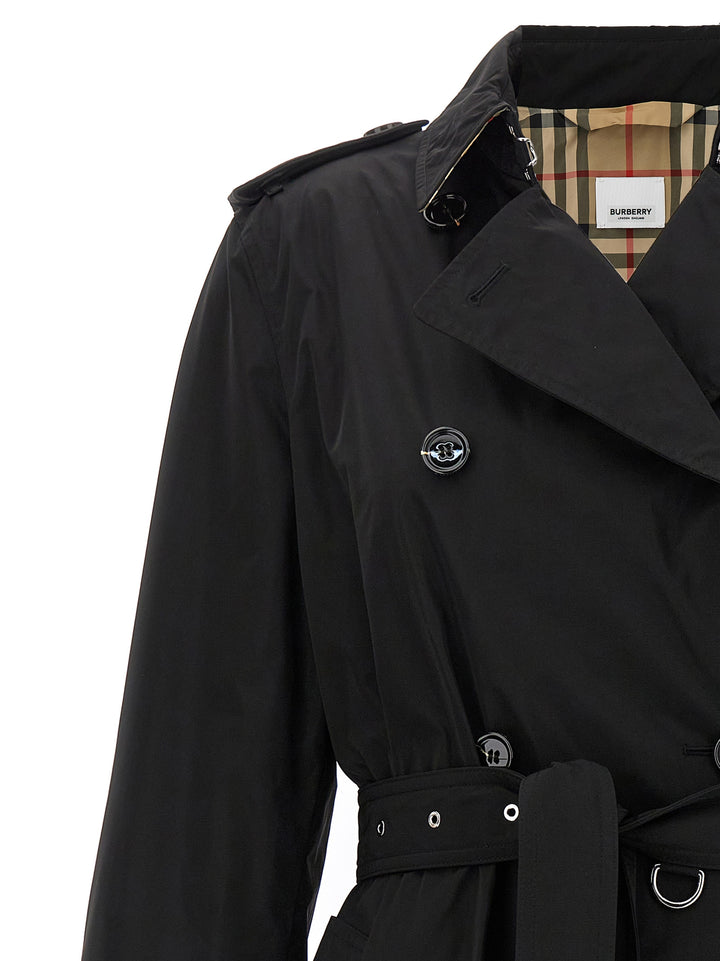 Burberry Kensington Trench e Impermeabili - Nero | 9af32a5850500ea7fa9c14117f1daad674e6f1f1