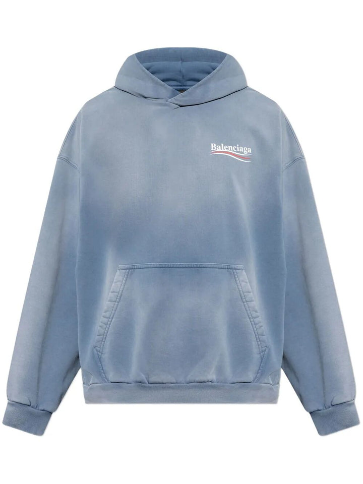Balenciaga Sweaters - Blu e verdi | 90ae91197321163c6dc2bfb5ffd13b152253761d