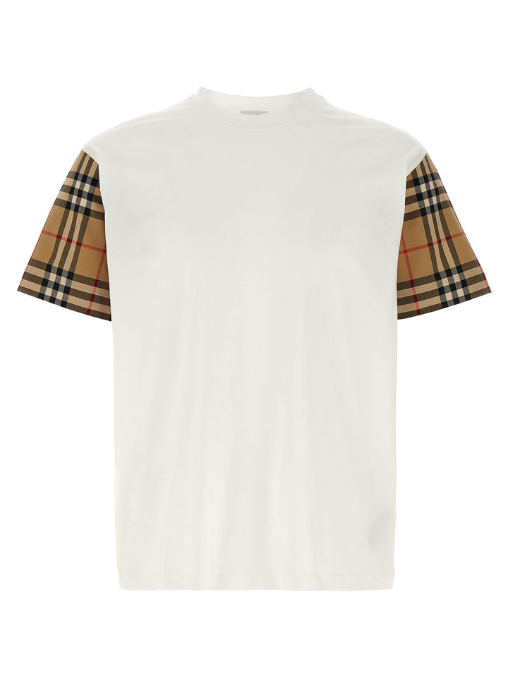 Burberry Carrick T shirt - Bianco | f07b293385eb0803ae43605d400a1a9dc6062b30