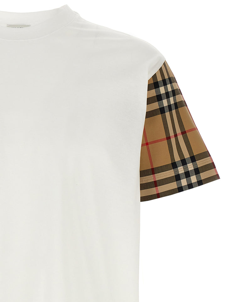 Burberry Carrick T shirt - Bianco | a1af41ac04fffa0e6eb2f0e56860ba741093ef7e