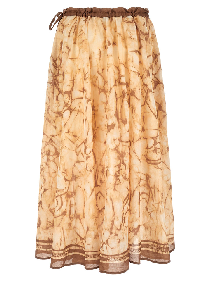 Zimmermann Indra Gonne - Beige | 42bb640c79b1dc6951bed0bd03145b19d3ebe79a