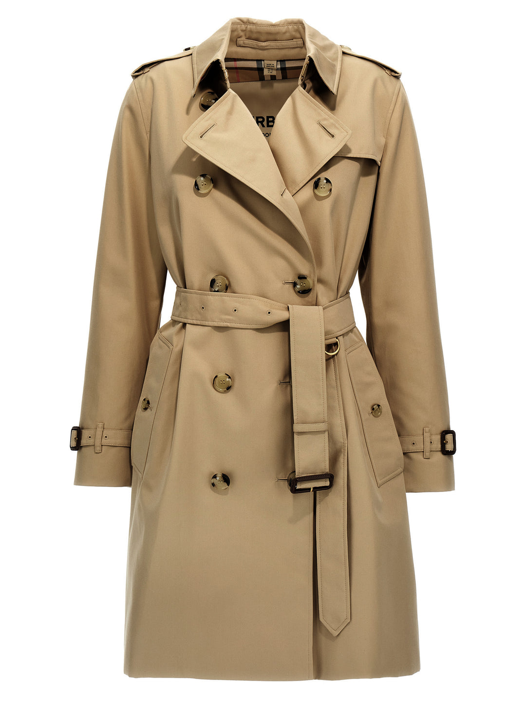 Burberry Kensington Trench e Impermeabili - Beige | 7d53f5daa16fe77aa73ac8e5a948fc81b5b01a86